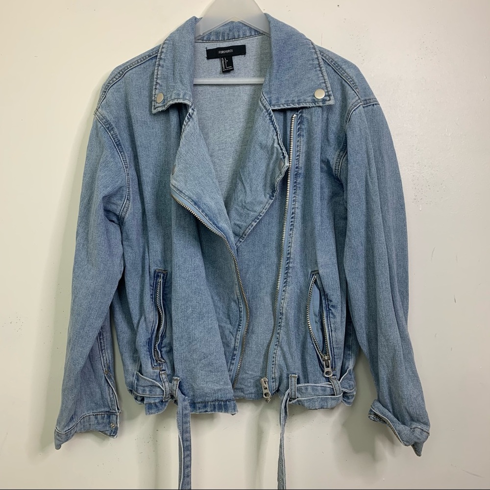 Jean motto jacket